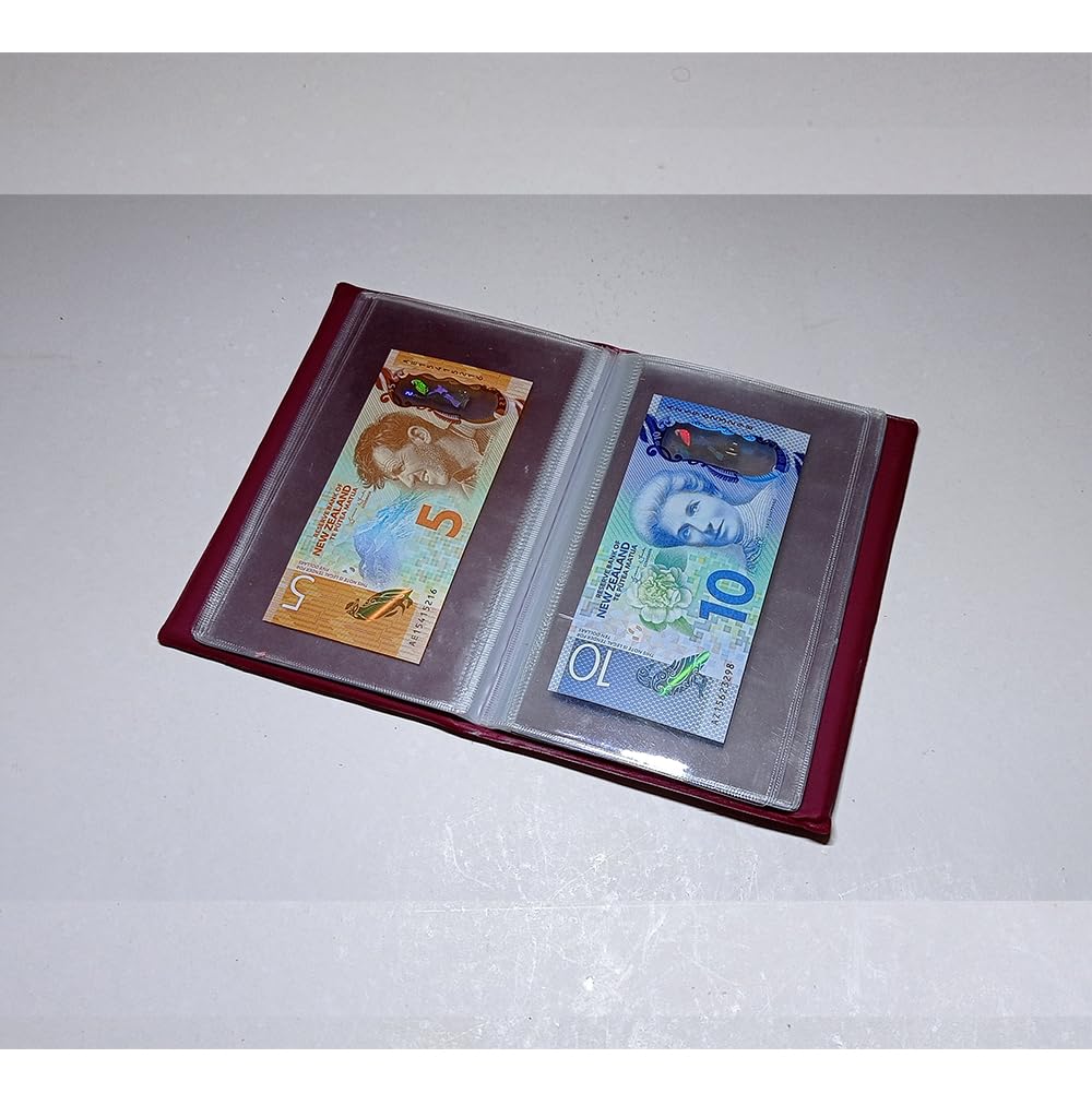 Special Minds Store Banknote Album with 20 Pockets Banknote World
